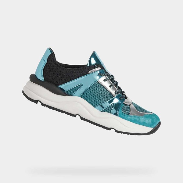 Geox Respira Turquoise Womens Sneakers SS20.0HT864